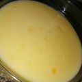 El cooksnap de Johana Rodríguez cuando hizo Crema de vainilla.