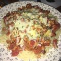 El cooksnap de amengualeva cuando hizo Hélices con Boloñesa de soja texturizada.