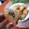 Cooksnap dari Bunda Zea^Aufa untuk resep Martabak telur baso kulit lumpia