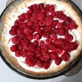 El cooksnap de Giuly cuando hizo Tarta dulce de frambuesa (receta incluida masa para tarta dulce).