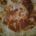 Shobha kapoor's cooksnap of when they made Masala paratha.