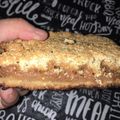 El cooksnap de Evelyn Batista cuando hizo Tarta dulce rellena de dulce de leche con coco.
