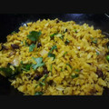 Rakhi Gupta का कुकस्नैप जब उन्होंने आलू,मटर पोहा (aloo,matar poha recipe in Hindi) बनाया था।