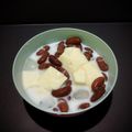 Bunda Hanum's cooksnap of when they made Es Kacang Merah Susu dengan Egg Silky Pudding.