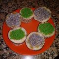 El cooksnap de Maria Laura - Lali - cuando hizo Muffins de banana rellenos con dulce de leche.