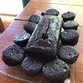 El cooksnap de mgabig cuando hizo Brownie de algarroba y harina de garbanzos.