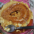 El cooksnap de Fabyy Bernal cuando hizo Flan de leche condensada.