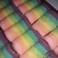 Cooksnap dari Aliet Candra Seviyanti untuk resep Bolu Gulung Rainbow Mini Kukus