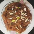 Rafiqua Shama का कुकस्नैप जब उन्होंने कड़ा प्रसाद (kada prasad recipe in hindi) बनाया था।
