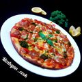 کوک اسنپ Mozhgan Azhir بعد از امتحان کردن پیتزای گوشت و کلم بروکلی 🥦🍕.