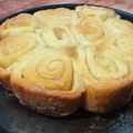 El cooksnap de Flavia Freyre cuando hizo Torta 80 golpes.