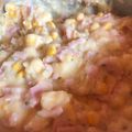 El cooksnap de Lucía Gallardoo cuando hizo Relleno crema choclo y jamón.