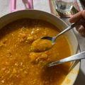 El cooksnap de Agustina ☀️☀️ cuando hizo Sopa crema de choclo y calabaza 🫕🧡.