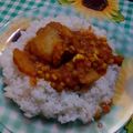 El cooksnap de Florencia Yegros cuando hizo Estofado de papas y pollo.