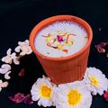 Priya vishnu Varshney का कुकस्नैप जब उन्होंने बादाम केसर मिल्क (badam kesar milk recipe in Hindi) बनाया था।