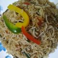 Sushmita Chakraborty's cooksnap of when they made Fried Rice.