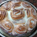 El cooksnap de Dulzuras Cari cuando hizo Rolls de canela.