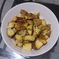 El cooksnap de Shirley Maxwell Holmes cuando hizo Papas rústicas con cheddar y verdeo #airfryer.