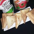 Aqsa mukhtiar's cooksnap of when they made Shami kabab sandwich 🥪.
