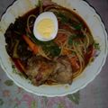 El cooksnap de Carito Veneno cuando hizo SOPA Ramen Casera a mi Estilo...!💓❣️💝.