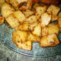 El cooksnap de Sofii Medina cuando hizo Papas al horno saborizadas.