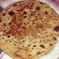 Mk Mahwish's cooksnap of when they made QEEMA BAHARA PARATHA WITH TEA ☕.