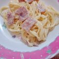 Cooksnap dari Airin Kautsarizki untuk resep #19 Fettucine carbonara susu