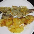 El cooksnap de Amparo&Ari cuando hizo Jureles al horno con cebolla, albahaca y jengibre fresco.