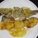 El cooksnap de Amparo&Ari cuando hizo Jureles al horno con cebolla, albahaca y jengibre fresco.