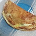 El cooksnap de bam wockeez cuando hizo Omelette con jamón y verdeo.