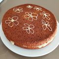 El cooksnap de Fatimilla cuando hizo Bizcocho de chocolate relleno de mousse 🎂 para mi cumpleaños 23🎉.