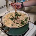 superwondrgrl007's cooksnap of when they made Olive Garden Zuppa Toscana soup remix..
