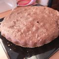El cooksnap de Caami Olivieri cuando hizo Brownie vegano fácil.