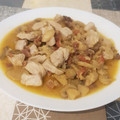 El cooksnap de دود هرز Velas cuando hizo Magro de cerdo con champiñones y jamón.