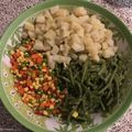 El cooksnap de Patricia Quiroga Newbery cuando hizo Ensalada tallos de Brócoli.