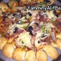Cooksnap dari Malvin (YamminyAlifBaTaTsa) untuk resep Homemade Cheesy Bites Pizza