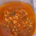El cooksnap de Mildred Bonifaz cuando hizo Pollo con papas y calabacines en salsa de jitomate.