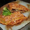 El cooksnap de Zaida TC @alquimiasfood cuando hizo Hojaldre relleno de langostinos, champiñones y quesos.