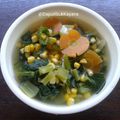 Cooksnap dari Dapur Ibuk Kayana untuk resep Sayur Bening Sawi Jagung Manis Wortel