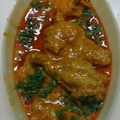 Chhaya Vipul Agarwal's cooksnap of when they made Chicken kolhapuri.