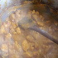 El cooksnap de Camila Speziale cuando hizo Pollo al curry.