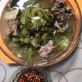 Cooksnap dari liestya untuk resep Baikut Sayur Asin (Non-Halal) Tanpa Menggunakan Alat Presto
