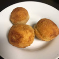 El cooksnap de Laura Alberti cuando hizo Bombas de papa rellenas salame y muzzarella/jamón y muzzarella.