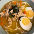 El cooksnap de Nuria PG cuando hizo Sopa de verduras con fideos estilo oriental.