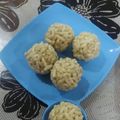 Bhumi Parikh's cooksnap of when they made મમરા ના લાડું (Mamra Ladoo Recipe In Gujarati).