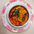 Rachana Chandarana Javani का कुकस्नैप जब उन्होंने लौकी चना दाल और चावल (Lauki Chana Dal aur Chawal Recipe in Hindi बनाया था।