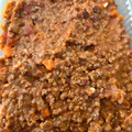 El cooksnap de Jara Loureiro cuando hizo Auténtica salsa boloñesa.