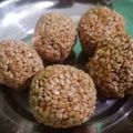 Kiran Solanki's cooksnap of when they made તલના લાડુ (Til Ladoo Recipe In Gujarati).