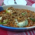 El cooksnap de Belén Coronel cuando hizo Zapallito rellenos de carne con salsa blanca.