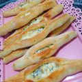 صورة من اولادي سعادتي ( ام آدم )، شاركها بعد تجربة وصفة فطيره الجبنه البيضاء وحبه البركه 😋😋😋
